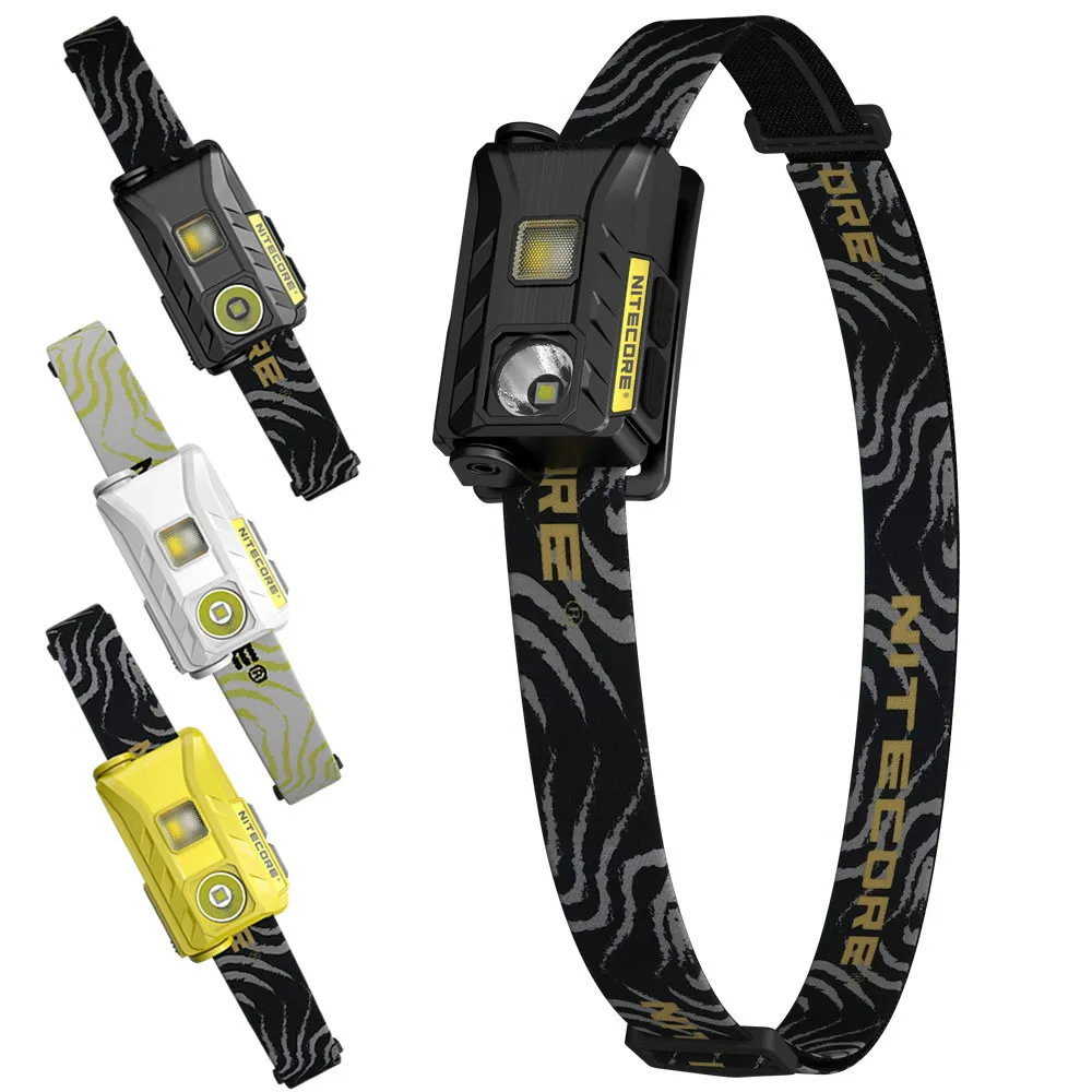Sale Nitecore NU25 Rechargeable Headlamp 360 Lumens 3x LED Triple Outputs Lightweight Headlight Flashlight Outdoor Free Shipping