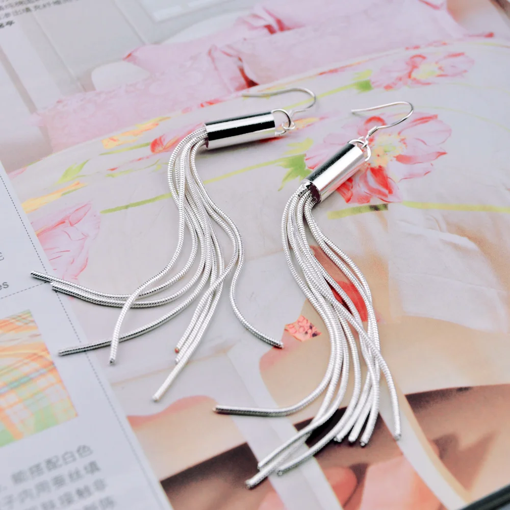Женские серьги подвески из серебра 925 пробы|fashion design books kids|fashion leaderfashion trends in jewelry |