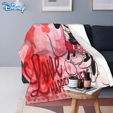 Disney Mickey Blanket Cover Sofas Cartoon Plush Blankets for Kids Adult Winter blankets Bedspread on the bed Children boy Gift