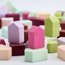 5 шт. пуф для макияжа BB крем-основа макияж желе маленький слоеный Замачивание воды большой сухой влажный двойной Макияж инструмент