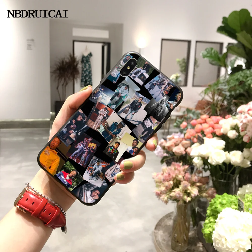 NBDRUICAI Youngboy никогда не сломался снова Merch 38 черный чехол для телефона Корпус iPhone 11