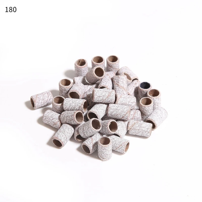  400Pcs Abrasive Belt Sandpaper for Professional Manicure Pedicure Nail Boring Machine Each Size 200