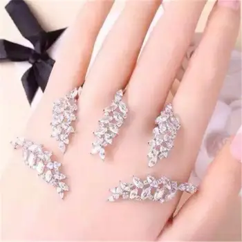 

xa261 Luxury Designer Fashion shinning European style Jewelry Roman numerals dress wedding party Jewelry pb