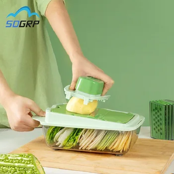 

Vegetable Grater Kitchen Accessories Manual Food Processors Manual Slicer Fruit Cutter Potato Peeler Carrot Veggie Chopper Tool