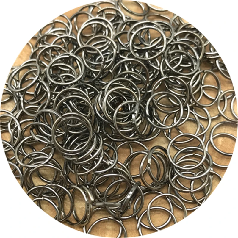 Metal Open Jump Rings Split Rings Connectors For Jewelry Making DIY Findings Supplies 4/6/8/10mm