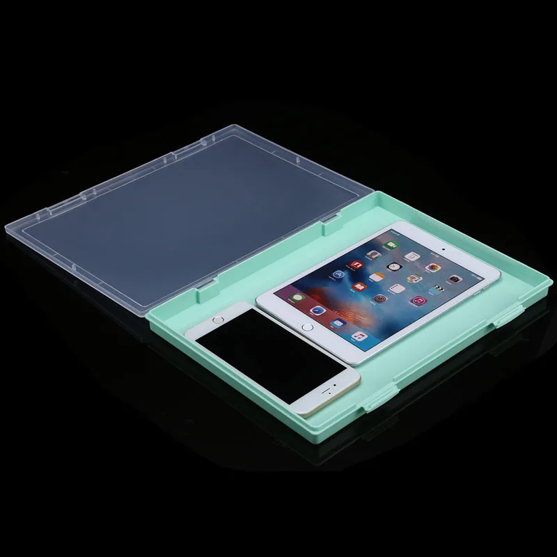 Transparent Storage Box for iPhone iPad Samsung Tablet Case Mobile Phone Repair Tool Outillage Herramienta | Инструменты