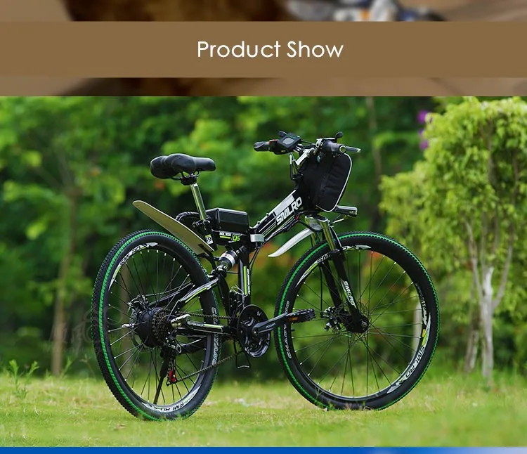 Flash Deal Original X-Front brand 21 speed 26 inch 20A 48V 500W Lithium Battery Electric folding Mountain Bike downhill Bicycle ebike 28