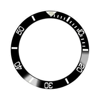 

Watch accessories subt ring mouth case digital ceramic luminous ring outer ring diameter 38mm inside 30.8