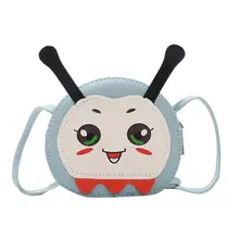 Детская сумка, сумка через плечо, одноцветная, на молнии, милая, кожаная, повседневная, модная, популярная, простая, милая, H1