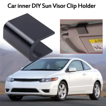 

Great Fitment Car Inner Diy Sun Visor Clip Holder Buckle Fix Drooping 83230-sna-a01 Fits Either The Left Or Right Sun Visor #LR5