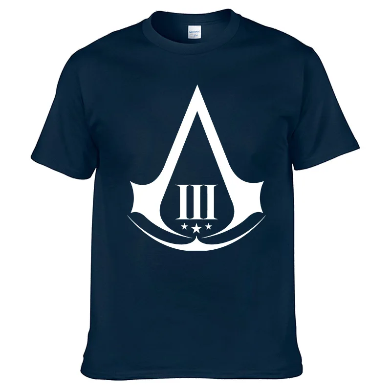 Assassin's Creed, летняя Новинка, высокое качество, хлопок, футболка, индивидуальные тренды, уличная Мужская одежда, Футболка Harajuku#55