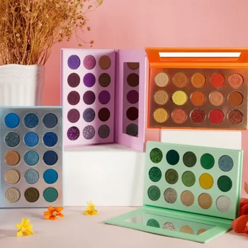 

2019 Shimmer Pigment 4 Style 15 Color Glitter Matte Eyeshadow Makeup Palette Long Lasting Cosmetic Set