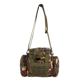 

Large-Capacity Road Sub-Package Multi-Purpose Fishing Gear Bag Shoulder Diagonal Pockets Fishing Bait Bag