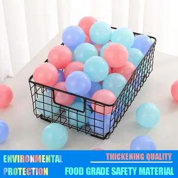 

Macaroon Color Ocean Ball Family Fun Make Game Props Environmental Protection Thick Plastic Ball Children's Pe Ball Toy