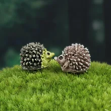 Миниатюрные аксессуары для сада искусственные милые животные Ежик бонсай украшения для дома и сада мини микро Ландшафтный Декор