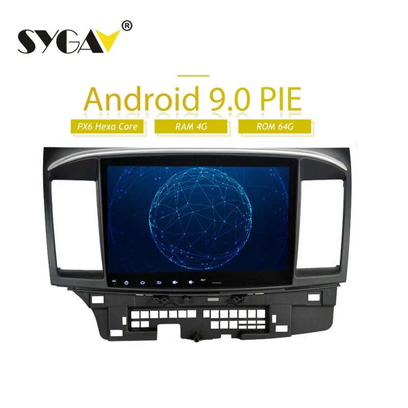 SYGAV Android 9 0 автомобильное стерео головное устройство радио с PX6 4G + 64G DSP для 2008-2017
