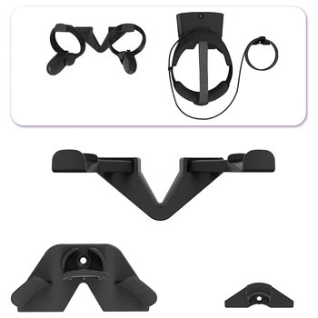 

Hanging Fixed Easy Install Headset Controller Storage Hook Accessories Kit Home VR Wall Bracket Save Space For Oculus Rift S