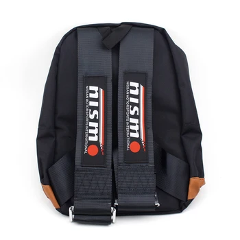 

Racing Style Fabric Travel Backpack