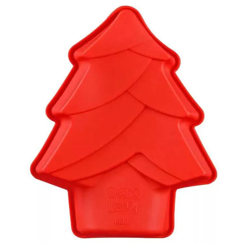 Christmas tree Silicone Mold Baking Dishes Pan DIY Cake Decorating