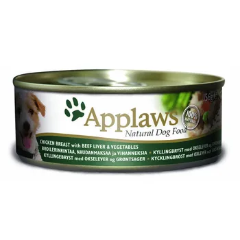 

Applows Conser. d/dogs with chicken/beef/liver/vegetables 0,156 kg x 8 PCs
