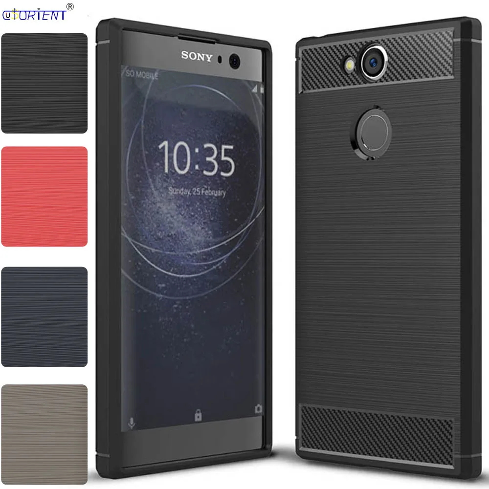 

Fitted Back Case for Sony Xperia XA2 XA 2 Soft Silicone Bumper Cover H4113 H3113 H3123 H3133 Matte Cases H 4113 3113 3123 3133