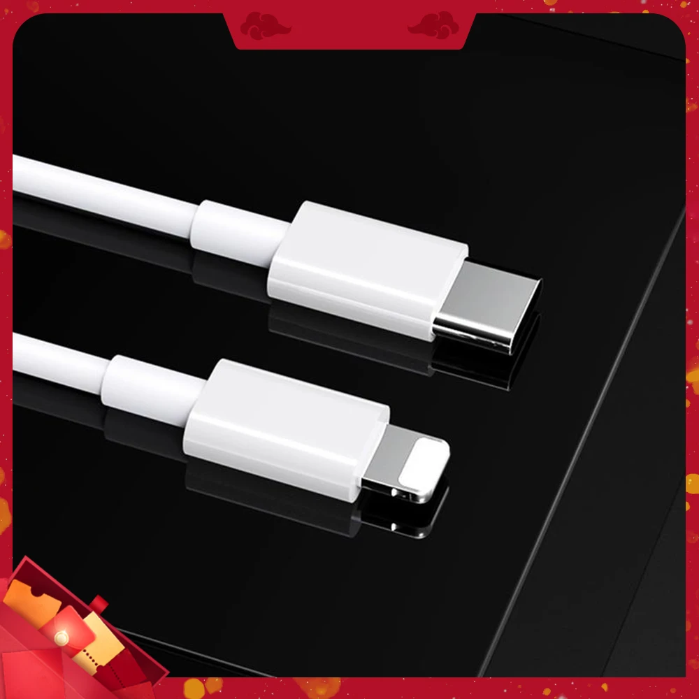 

ITINIT A8 20W PD USB Cable For iPhone 12 11 Pro XS Max USB Type C Fast Charging Data Cable For Macbook iPad Mini Air Wire Cord