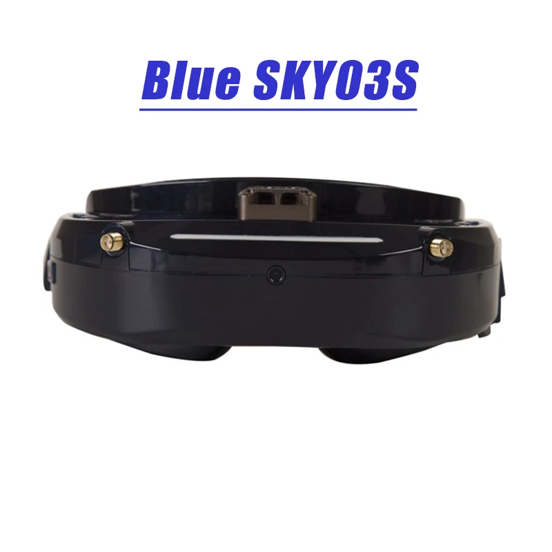 Skyzone SKY03O O светодиодный/SKY03S 5,8 ГГц 48CH разнообразие FPV очки поддержка OSD DVR HDMI и светодиодный вентилятор для радиоуправляемого дрона Accs - Цвет: Blue SKY03S