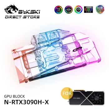 

Bykski RGB GPU Water Block Full Coverage For NVIDIA GeForce RTX3090 3080 Founder Edition VGA Cooler Liquid Cooling N-RTX3090H-X