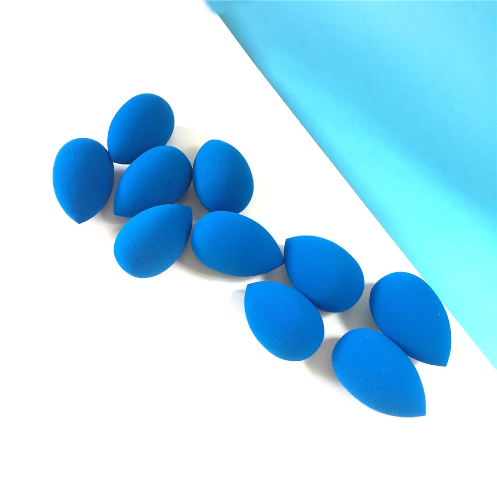 New Sapphire Blue Makeup Sponge Blender - Very Soft & Safe Material Makeup Applicator for Liquid Cream Foundation 6