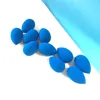 New Sapphire Blue Makeup Sponge Blender - Very Soft & Safe Material Makeup Applicator for Liquid Cream Foundation 6