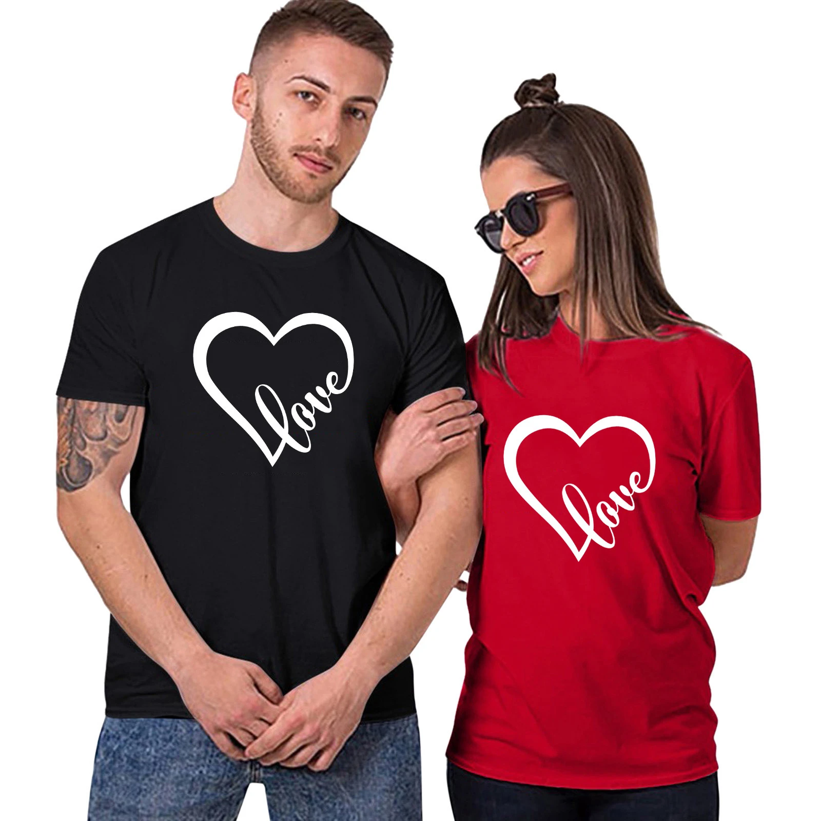 Love printed t shirts Clearance