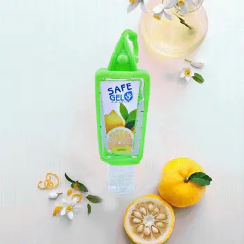 

30ML Reusable Mini Hand Sanitizer Fruit Scented Disposable No Clean Travel Random Color Portable Clean Moisturizing Safe Gel