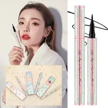 Звездная черная жидкая подводка для глаз ультратонкая прочная подводка для глаз водостойкая влагостойкая подводка для глаз карандаш полный Профессиональный макияж TSLM2