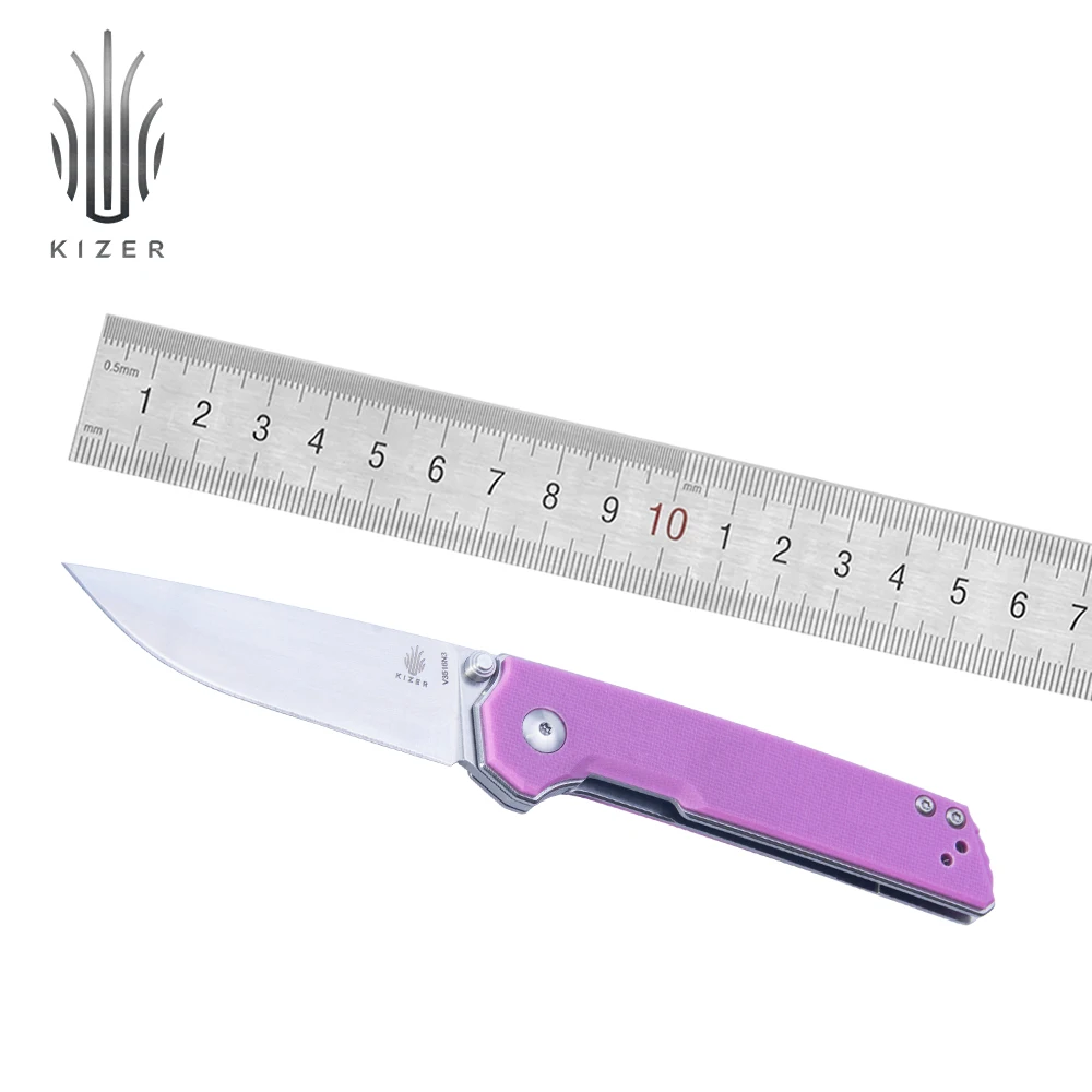 Складной нож Kizer, нож для выживания, Новое поступление, мини-нож domin V3516, охотничий нож для кемпинга, N690, стальные инструменты для повседневного использования