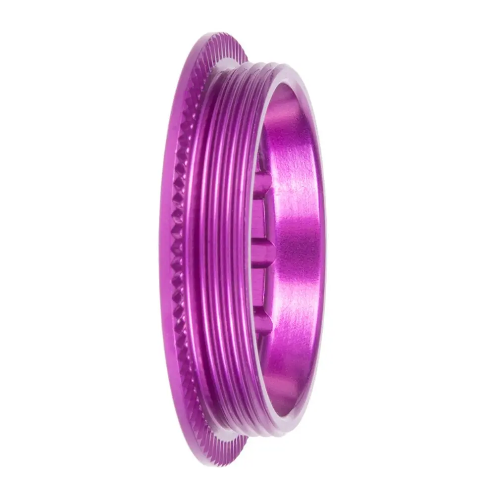 Universal Ultra Lightweight Aluminum Alloy MTB Mountain Road Bike Cassette Cover Lock Ring Speed Freewheel Cap 11T 5 Colors