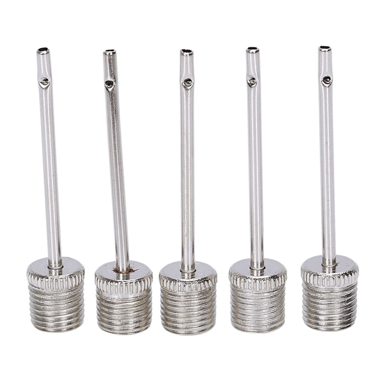 

5X Sport Football Basketball Soccer Ball Inflating Pump Needle Adaptor - pack of 5