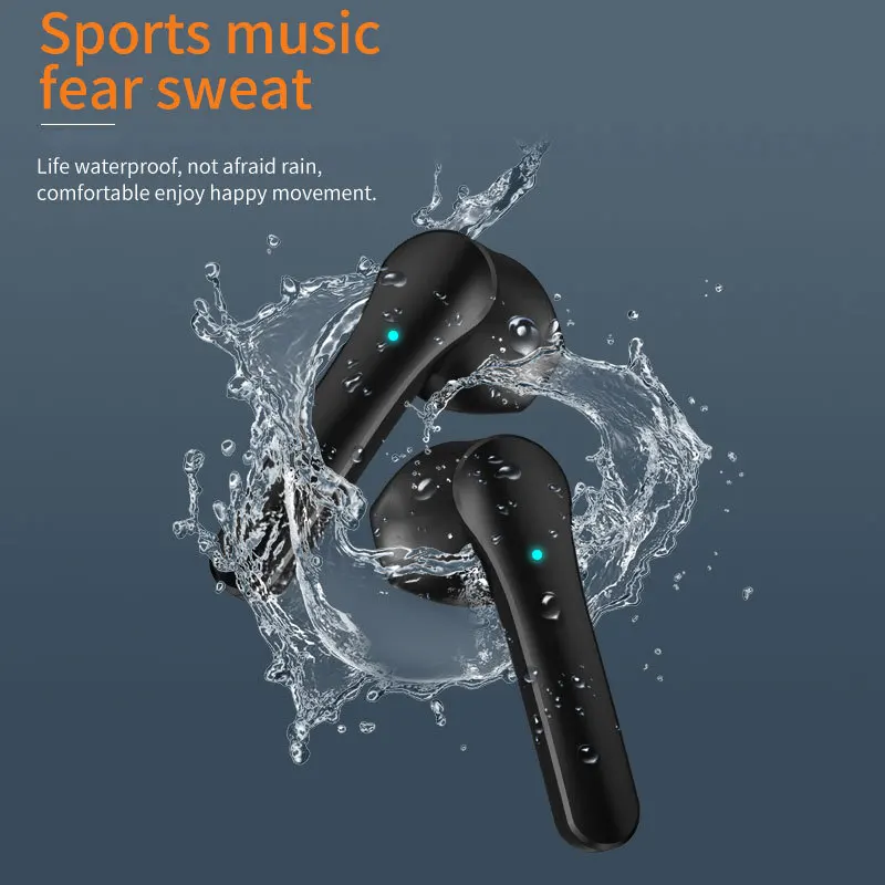 TWS wireless headset binaural mini sports new 5.0 digital display f9 bluetooth headset