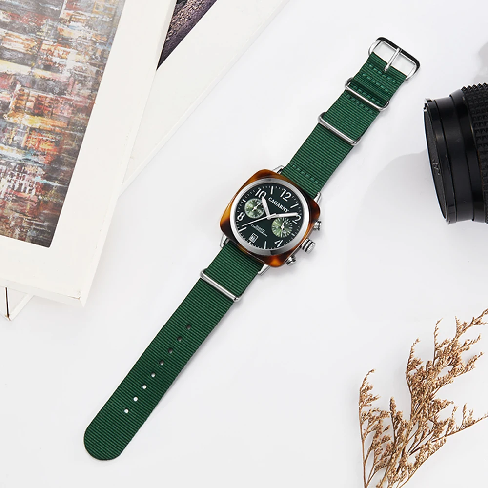 luxury brand cagarny 2020 Classic Chronograph Quartz Watches androgynous Fashion Watch His or Hers Wristwatch for Men Women Lovers Wedding Romantic Gift drop shipping for shopify (2)