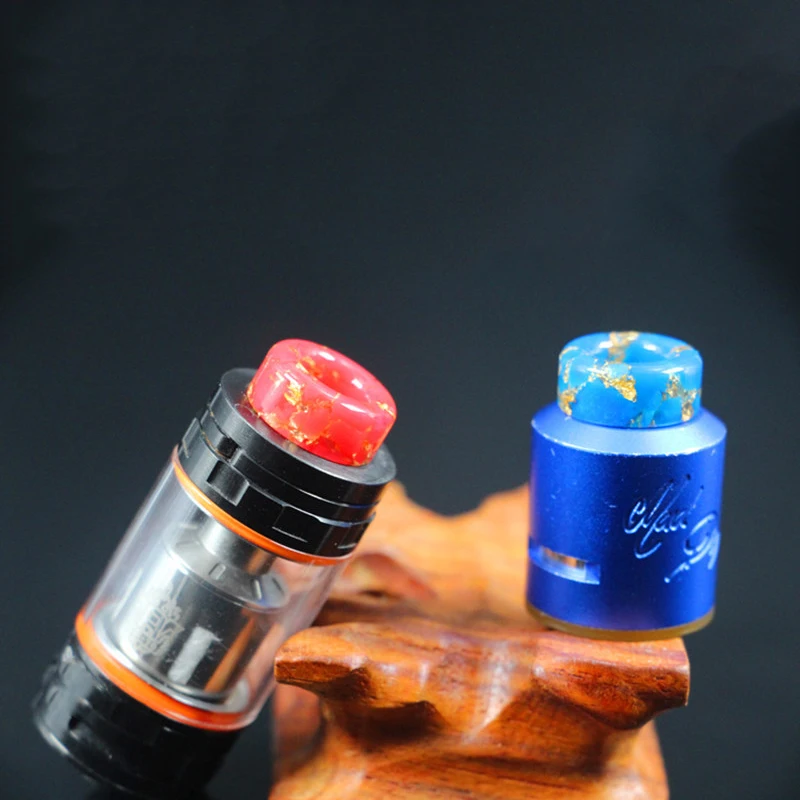Горячая XD-810 капельный наконечник Vape Смола driptip электронная сигарета широкий диаметр мундштук для Vape бак вапорайзер атомайзер 1 шт