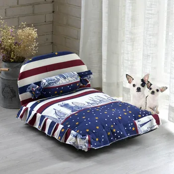 

Cute Pet Bed for Dog Mats Washable Animal for Large Dogs Pet Sofa Kennels Cat House Dog Pad Teddy Mats Big Blanket Supplies