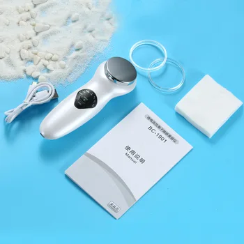 

Ultrasonic Facial Cleaning Instrument EMS Microcurrents Pore Cleaner Iontophoresis Skin Rejuvenation Multi Effect Beauty Device