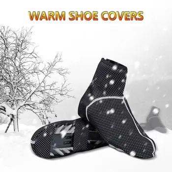 

Riding Cycling Shoes Cover Waterproof Winter Touring Bike Overshoes Windproof Warm For Road Bike Bicycle Riding