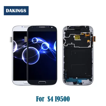 

i9505 LCD for SAMSUNG GALAXY S4 i9505 LCD Display Touch Screen Digitizer Full Assembly with Frame S4 i9500 Display with Frame