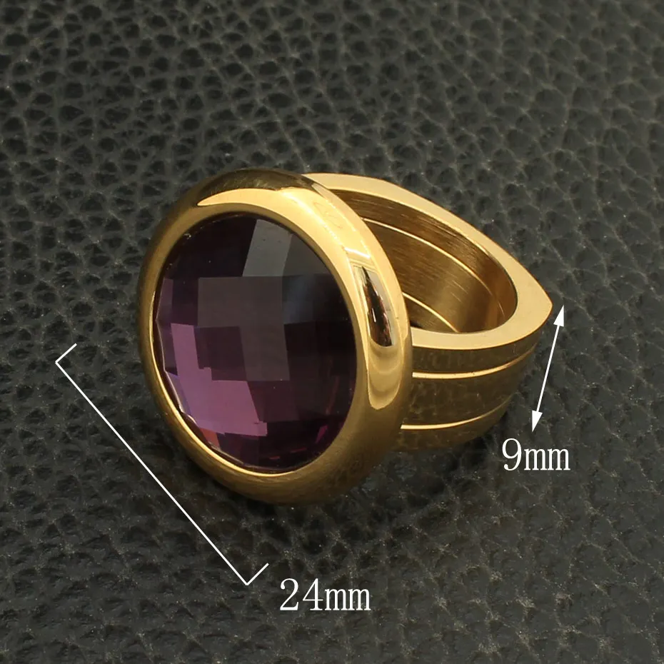 Bijuterii Joyas,, новейшие модные ювелирные изделия, нержавеющая сталь, имитация жемчуга, кольца для женщин, золото, серебро, цвет RBJZABBH - Цвет основного камня: RBJZAEBI