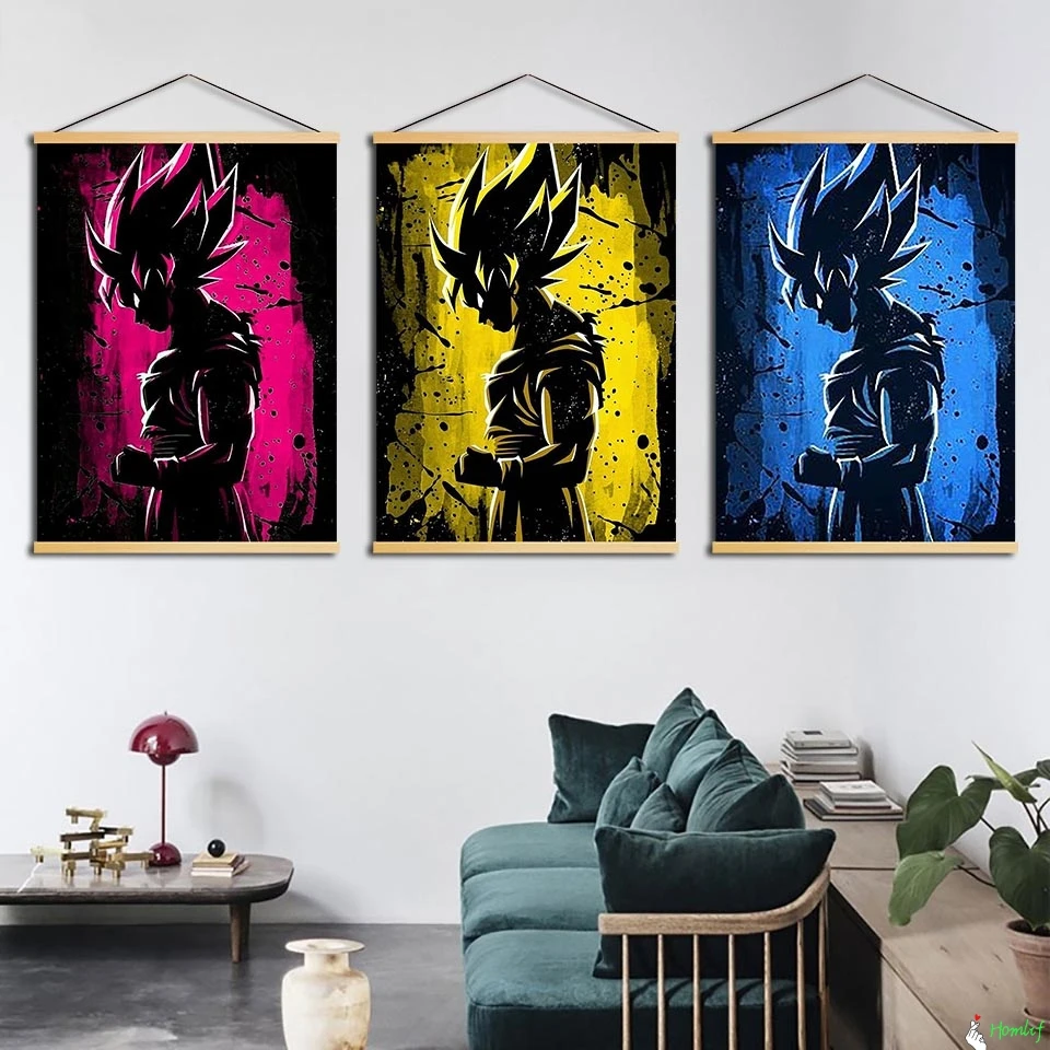 Алмазная живопись полная квадратная анимация Dragon Ball Goku вышивка 5D мозаика