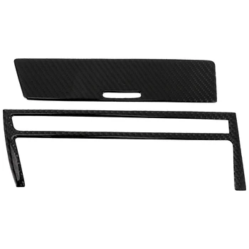 

NEW-NEW Carbon Fiber Interior Car Central Cover Trim Fit for BMW 3 Series E46 1999-2005