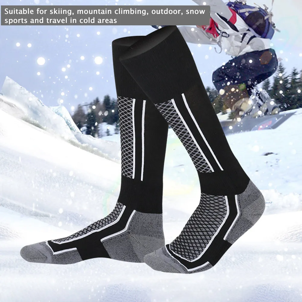 FDBRO, для взрослых, для катания на лыжах, походные носки, гетры для мужчин и женщин, зимние, термальные, лыжные носки, плотные, хлопковые, теплые, для велоспорта, носки для сноуборда