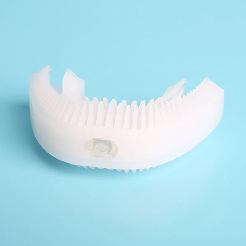360 u-образная сменная щетка, Умная автоматическая ультразвуковая зубная щетка, сменная силиконовая головка