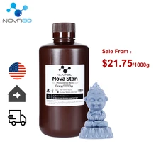 طابعة NOVA3D ثلاثية الأبعاد من الراتنج 21.9 دولار أمريكي من مستودع مواد الطباعة 1000g LCD DLP SLA راتنجات فوتوبوليمير الحساسة من الأشعة فوق البنفسجية من ...