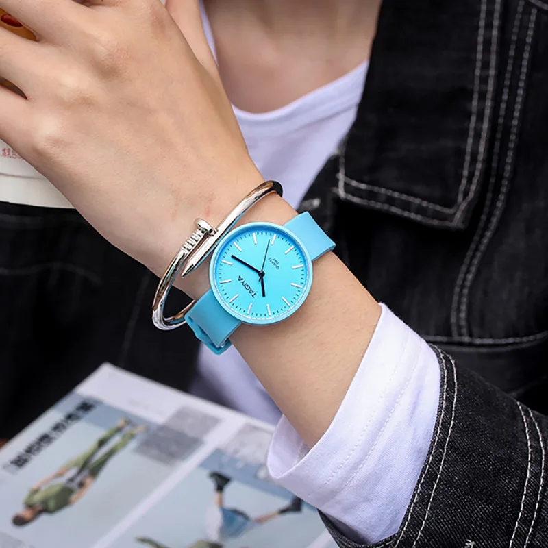Новые женские часы для детей повседневные кварцевые часы аналог детские женские наручные часы модные простые часы relogio feminino@#5